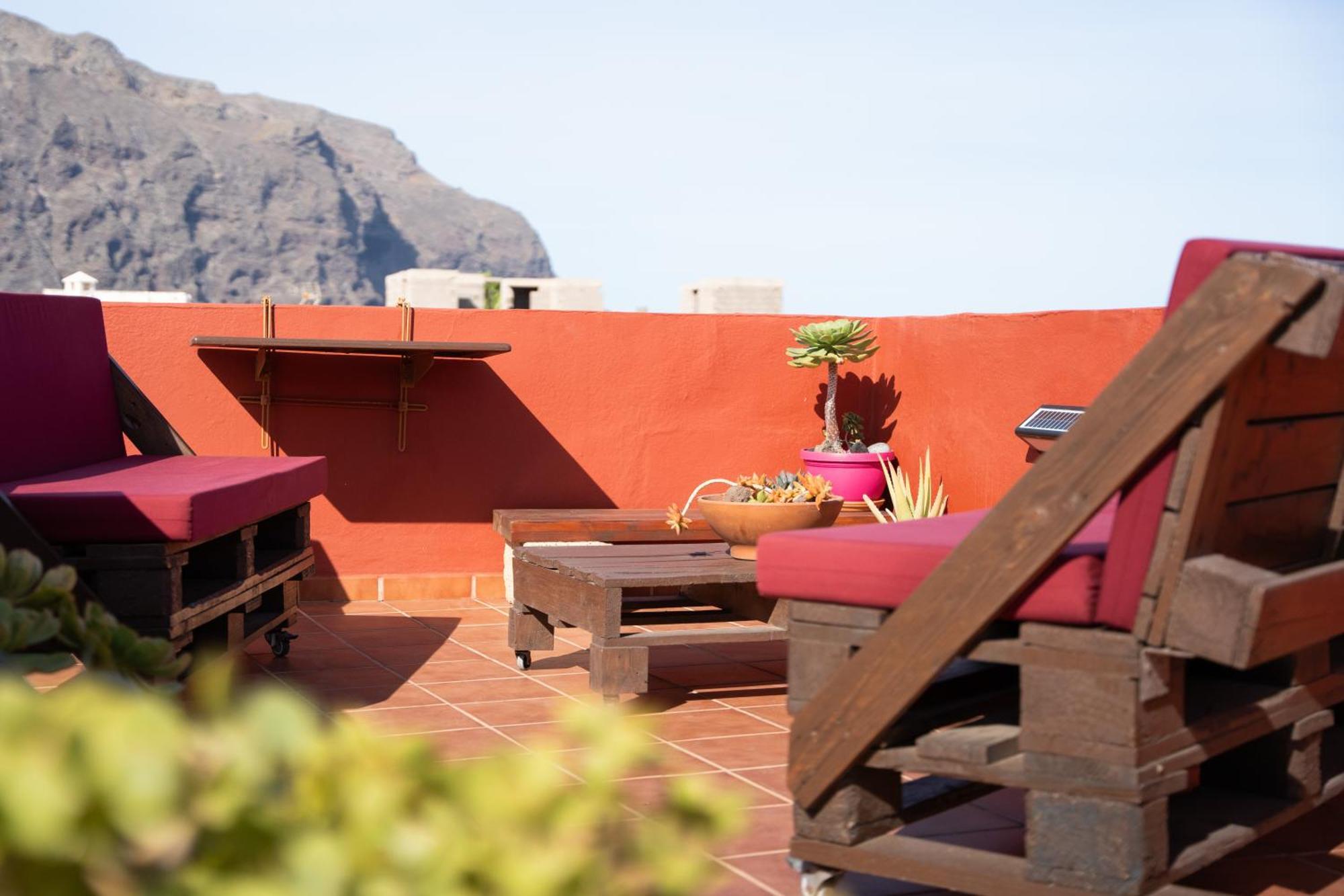 Tenohomes Rustic House With Terrace & Nature Views Buenavista Del Norte Eksteriør bilde