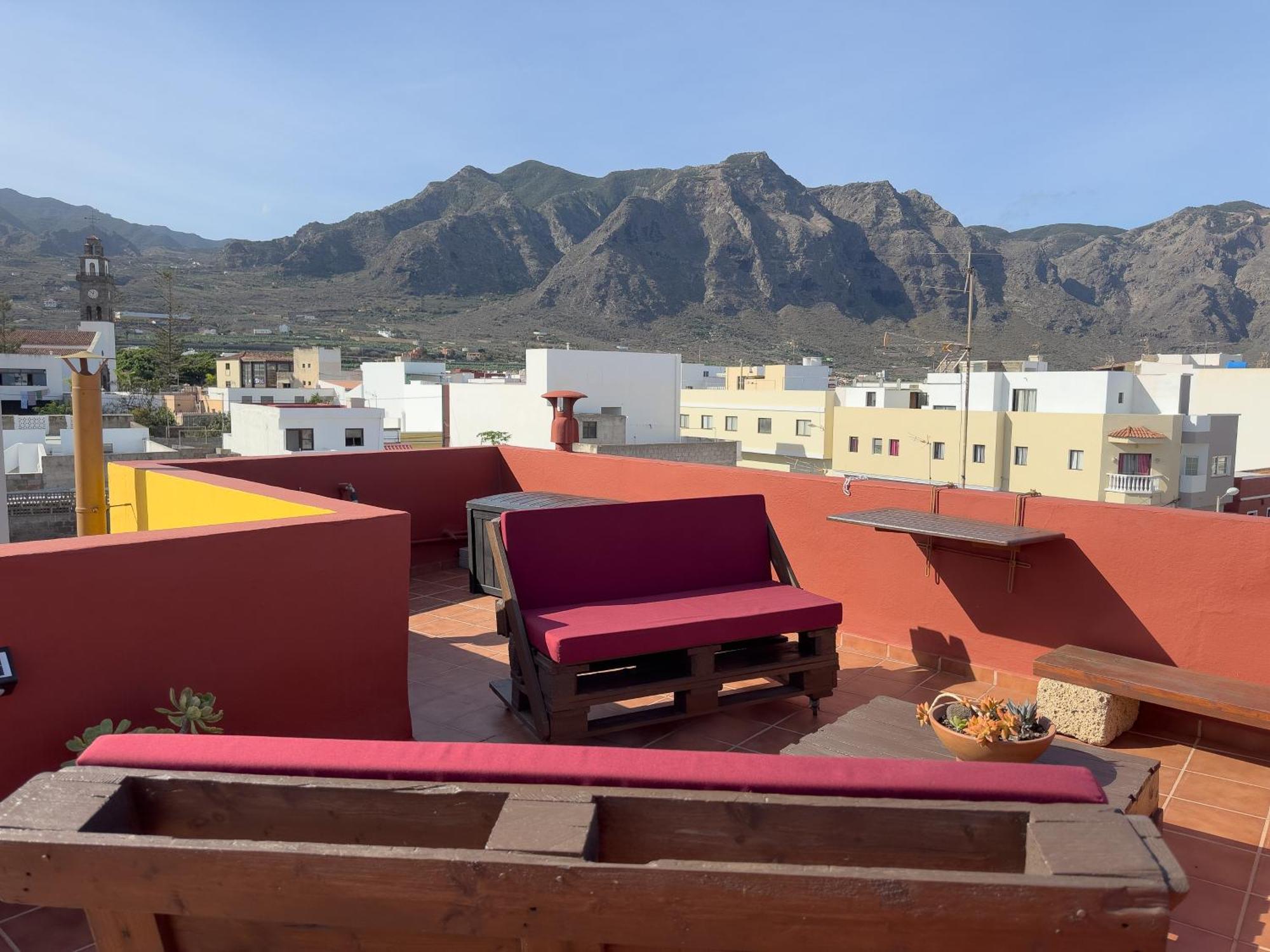 Tenohomes Rustic House With Terrace & Nature Views Buenavista Del Norte Eksteriør bilde