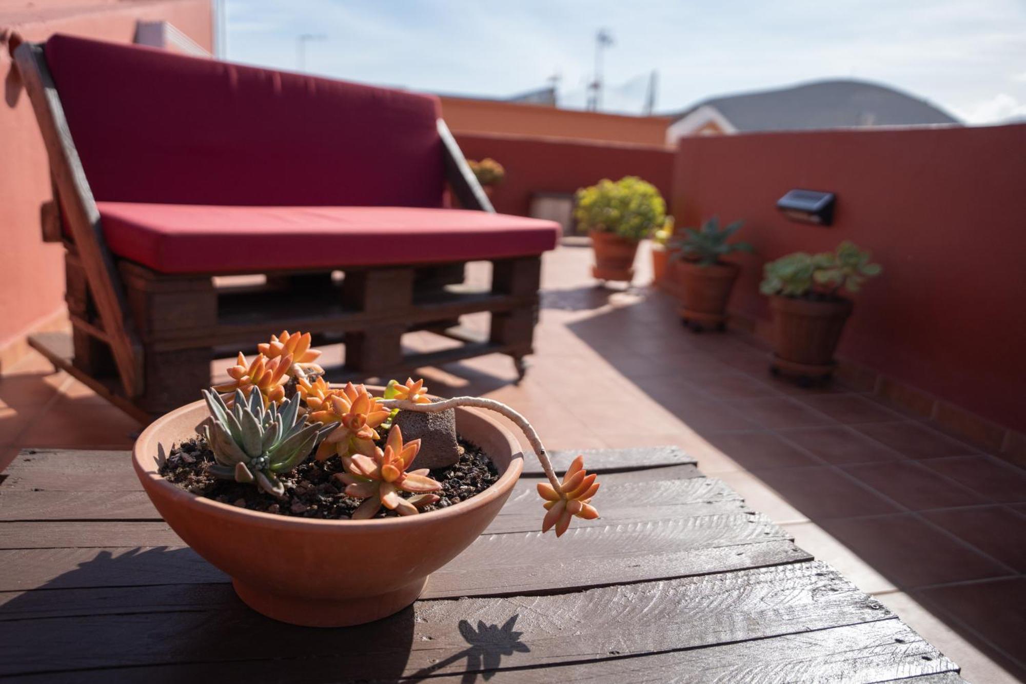 Tenohomes Rustic House With Terrace & Nature Views Buenavista Del Norte Eksteriør bilde
