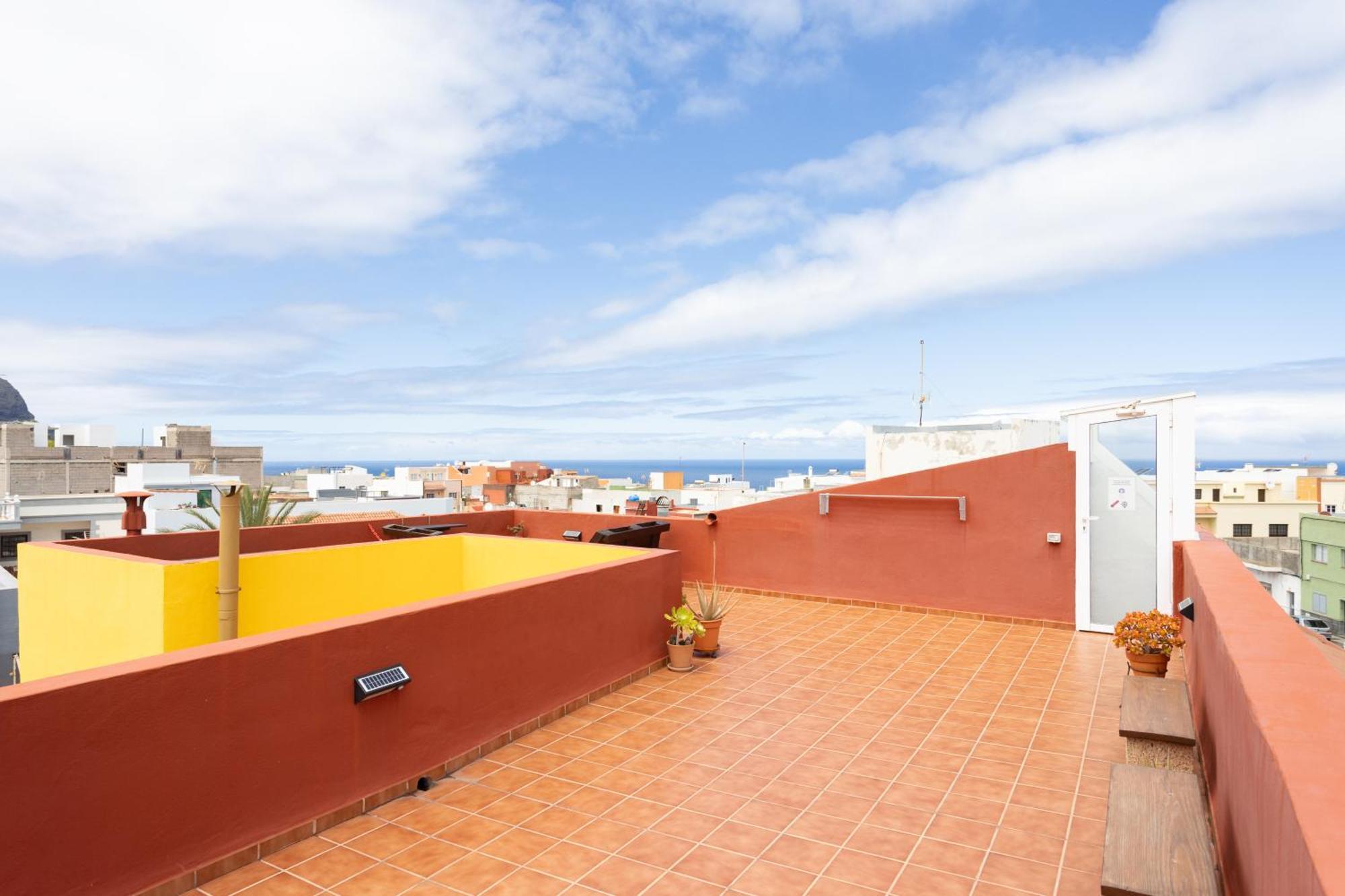 Tenohomes Rustic House With Terrace & Nature Views Buenavista Del Norte Eksteriør bilde
